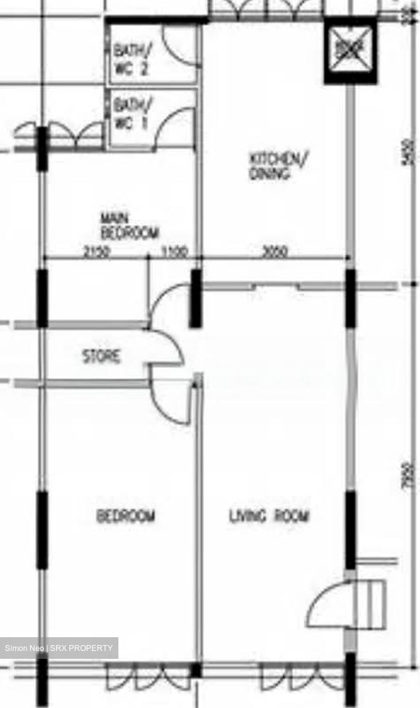 Blk 520 Bedok North Avenue 1 (Bedok), HDB 3 Rooms #559537811
